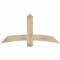Ekena Millwork Bellingham Rough Sawn Timber Gable Bracket, Douglas Fir, 60"W x 30"H x 2"D x 6"F, 12/12 Pitch GBW060X30X0206BEL00RDF - alternate 1